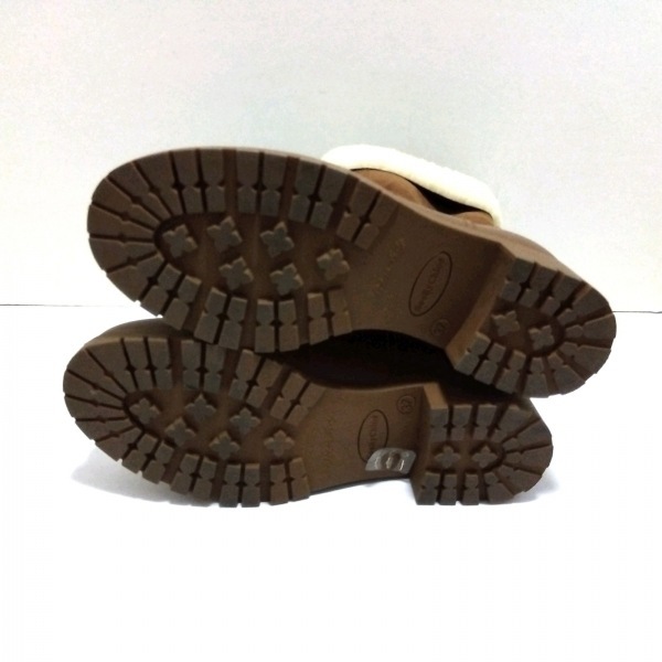  See by Chloe SEE BY CHLOE короткие сапоги 37 SB37101A - кожа темно-коричневый × бежевый × слоновая кость женский прекрасный товар обувь 