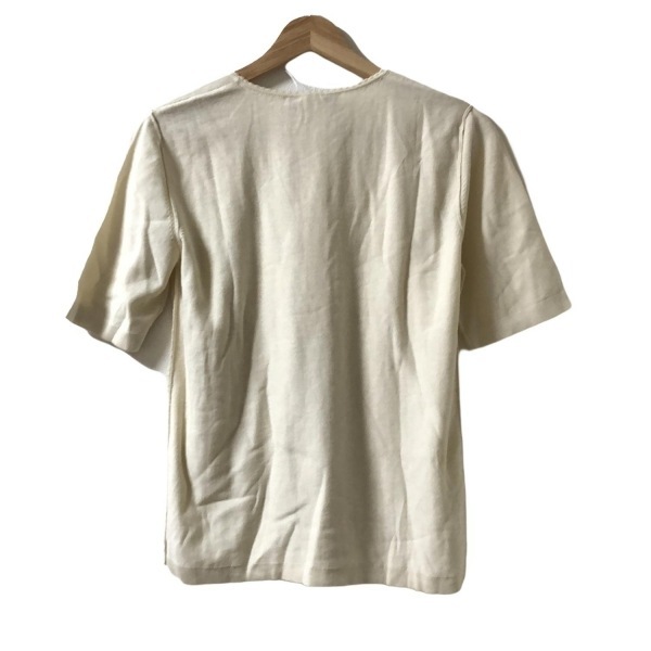 ソニアリキエル SONIARYKIEL 半袖セーター/ニット サイズ42 L - ベージュ レディース トップス