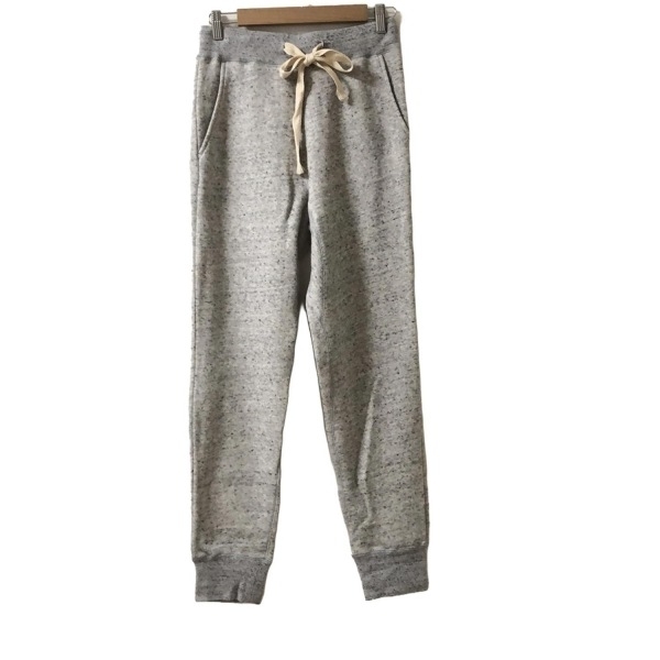 ジョンブル JOHN BULL パンツ サイズS - グレー レディース フルレングス/ウエストゴム 美品 ボトムス