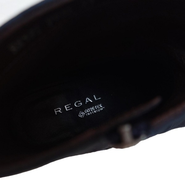 リーガル REGAL ショートブーツ 23 - ダークネイビー レディース 靴