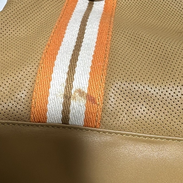  Folli Follie FolliFollie ручная сумочка - Brown × orange × белый перфорирование сумка 