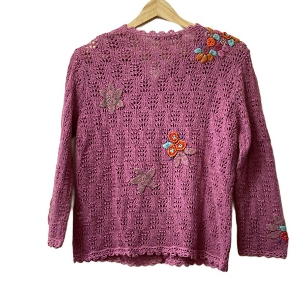 aru Velo Velo /o Revo reblaALBEROBELLO/OLLEBOREBLA кардиган - лиловый × orange × мульти- женский длинный рукав tops 