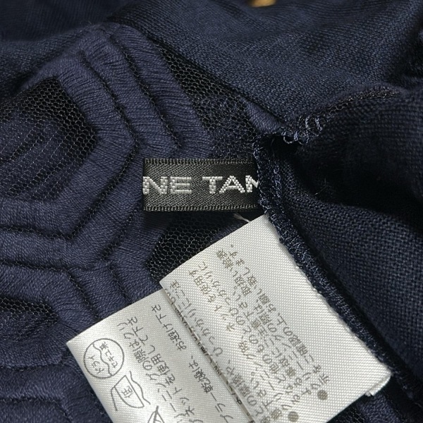 ヴィヴィアンタム VIVIENNE TAM カーディガン サイズ0 XS - ダークネイビー レディース 長(zhǎng)袖/メッシュ トップス