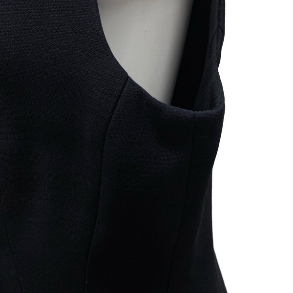 ディオール/クリスチャンディオール DIOR/ChristianDior サイズUSA 8 011D01A1166 - ウール、シルク 黒 レディース ワンピース