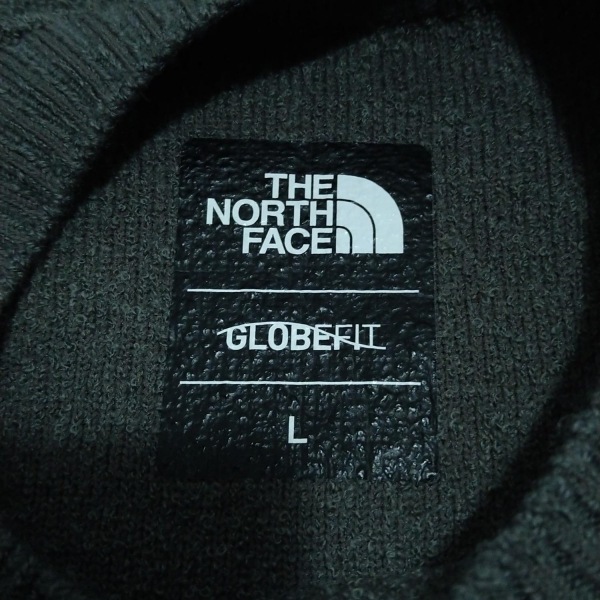  North Face THE NORTH FACE свитер с длинным рукавом / вязаный размер L - темно-серый мужской вырез лодочкой прекрасный товар tops 