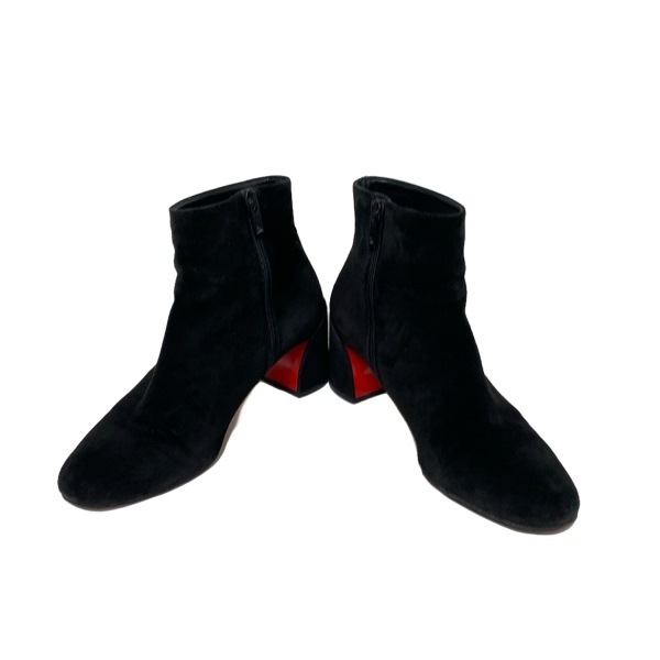 クリスチャンルブタン CHRISTIAN LOUBOUTIN ショートブーツ 36 TURELA トゥレラ 黒 レディース 靴