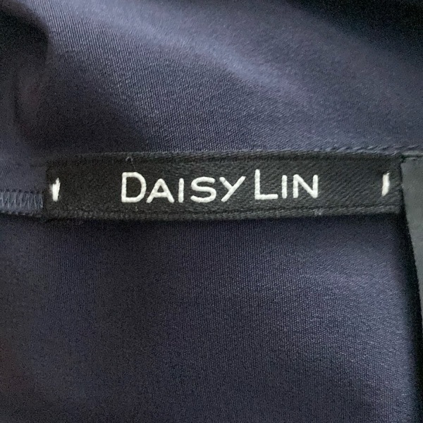 デイジーリン DAISY LIN ノースリーブカットソー サイズ38 M - ダークネイビー レディース クルーネック/フリル 美品 トップス