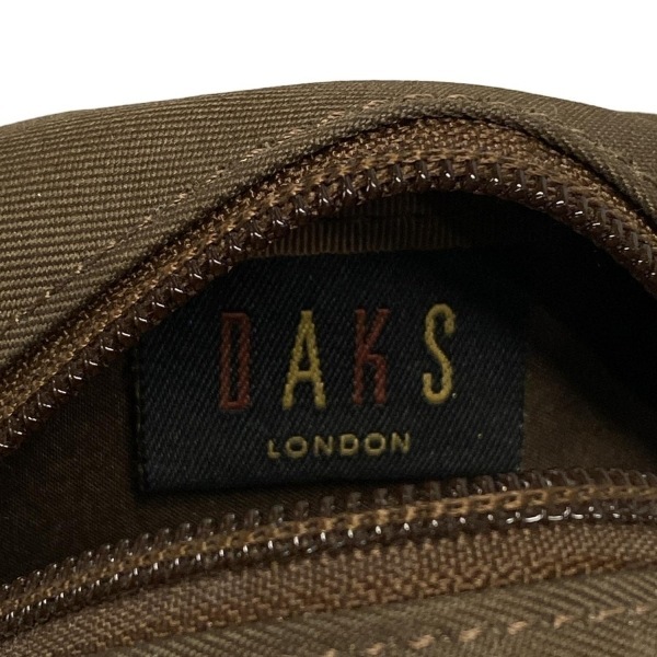 ダックス DAKS ショルダーバッグ - ブラウン チェック柄 バッグ