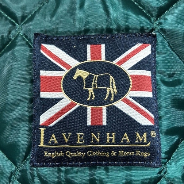 ラベンハム LAVENHAM サイズ38 M - グレー×ライトグレー レディース 長(zhǎng)袖/キルティング/ショート丈/秋/冬 コート