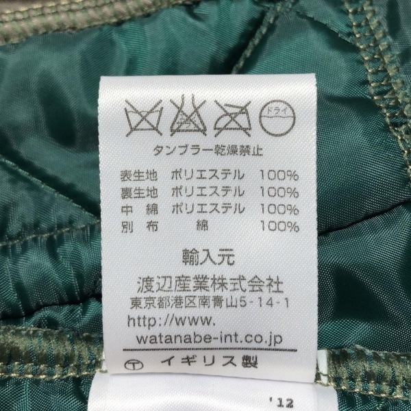 ラベンハム LAVENHAM サイズ38 M - グレー×ライトグレー レディース 長(zhǎng)袖/キルティング/ショート丈/秋/冬 コート