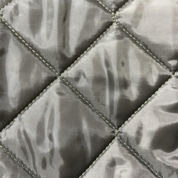 ラベンハム LAVENHAM サイズ38 M - グレー×ライトグレー レディース 長(zhǎng)袖/キルティング/ショート丈/秋/冬 コート