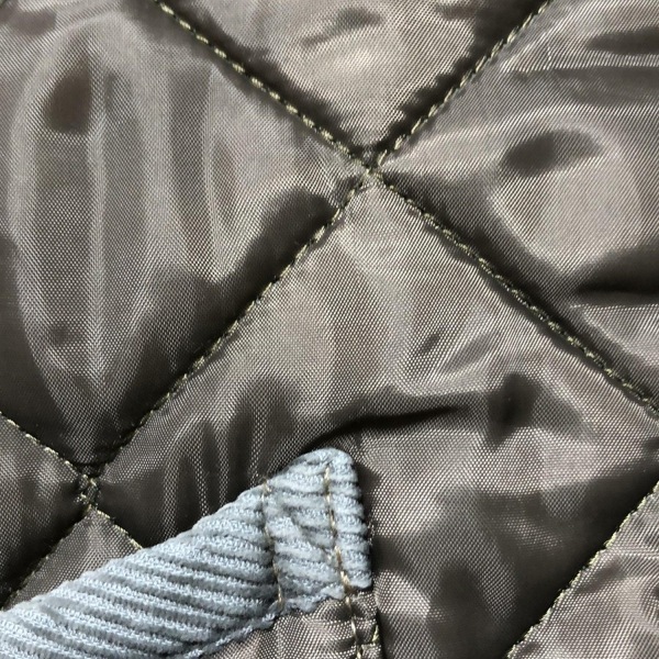 ラベンハム LAVENHAM サイズ38 M - グレー×ライトグレー レディース 長(zhǎng)袖/キルティング/ショート丈/秋/冬 コート