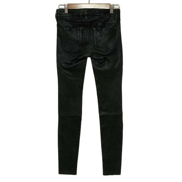 ポロラルフローレン POLObyRalphLauren パンツ サイズ0 XS - 黒 レディース フルレングス/レザー ボトムス