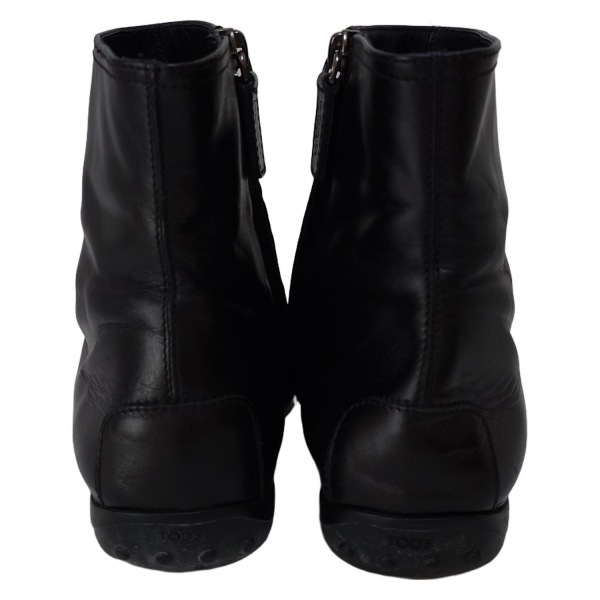 Tod's TOD'S короткие сапоги 38 - кожа чёрный женский обувь