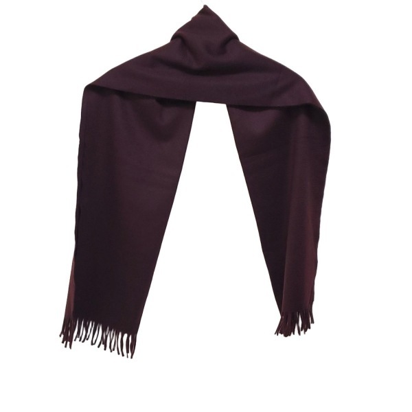  Prada PRADA палантин ( шаль ) - кашемир бордо прекрасный товар muffler 