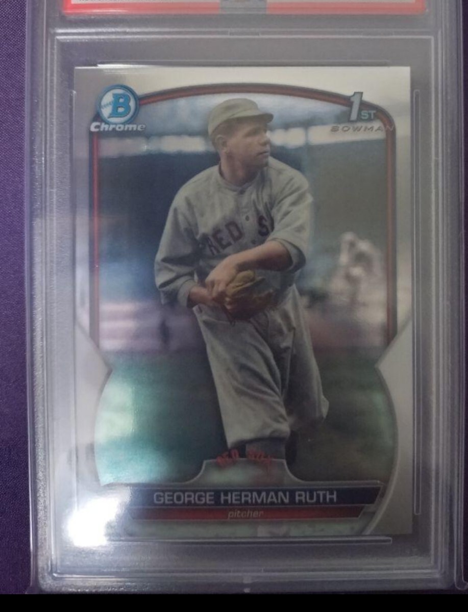 2023 Topps Bowman Chrome babe ruth ベーブルース 1st bowman 2023 Topps Bowman Chrome babe ruth ベーブルース 1st bowman
