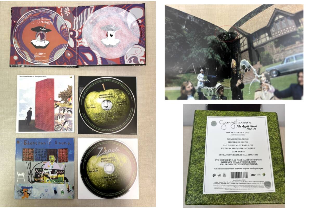 【希少】アップル・イヤーズ 1968-75 輸入国内仕様 M990/GEORGE HARRISON The Apple Years 1968-75/初回限定盤 輸入
