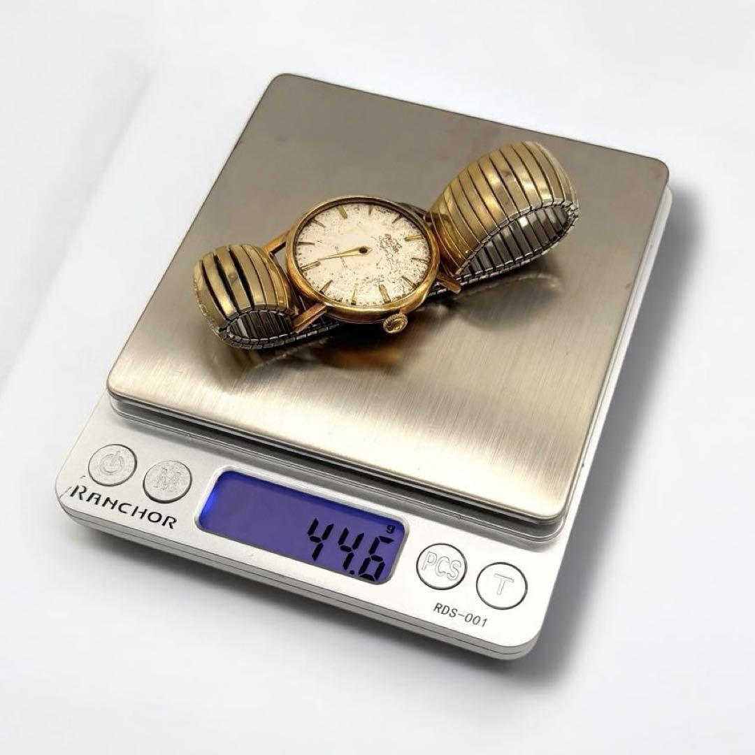 エニカ 腕時計 18K 0 750 金無垢 総重量44 6g 手巻き ENICAR エニカ 腕時計 18K 0 750 金無垢 総重量44 6g 手巻き ENICAR