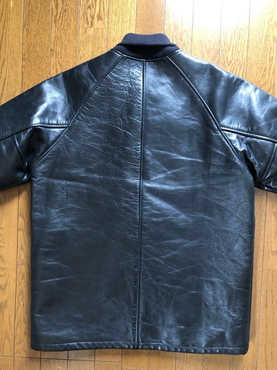 ショット レザージャケット レザー 黒 ジャケット 本革 ライダース　ファラオジャケット　コート　 ブラック　40 アメリカ制　USA制