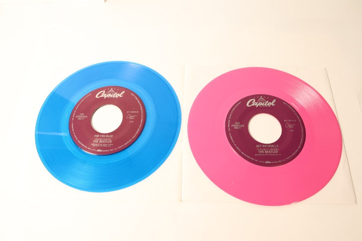 THE BEATLES 7inch BOXSET JUKEBOXカラー盤14枚