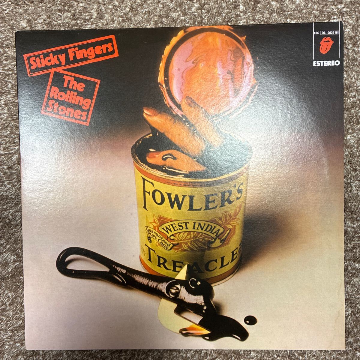 sticky fingers スペイン盤　イエロー LP the rolling stones