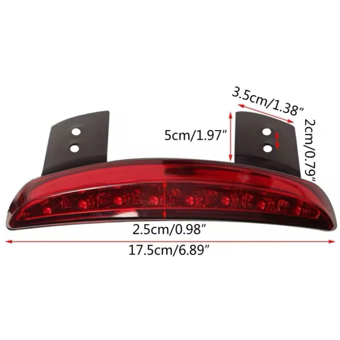 ハーレー スポーツスター テールランプ テールレンズ テール LED テールライト ターンシグナル 09-13年式 交換 修理 管理D4