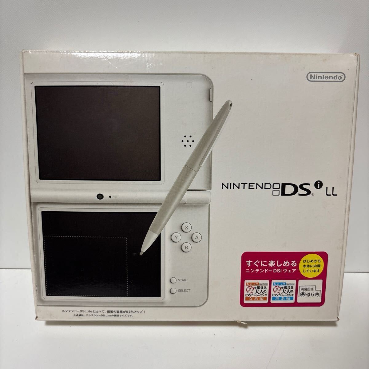 ニンテンドーDSi LL ナチュラルホワイト 任天堂 NINTENDO UTL ニンテンドーDSi LL ナチュラルホワイト 任天堂 NINTENDO UTL