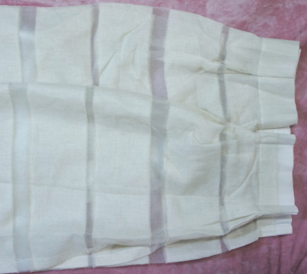 ★☆ SANGETSU ☆ 約80cmx約148.5cm ☆フックなし ☆ ２枚組 ☆ used ☆★_画像3