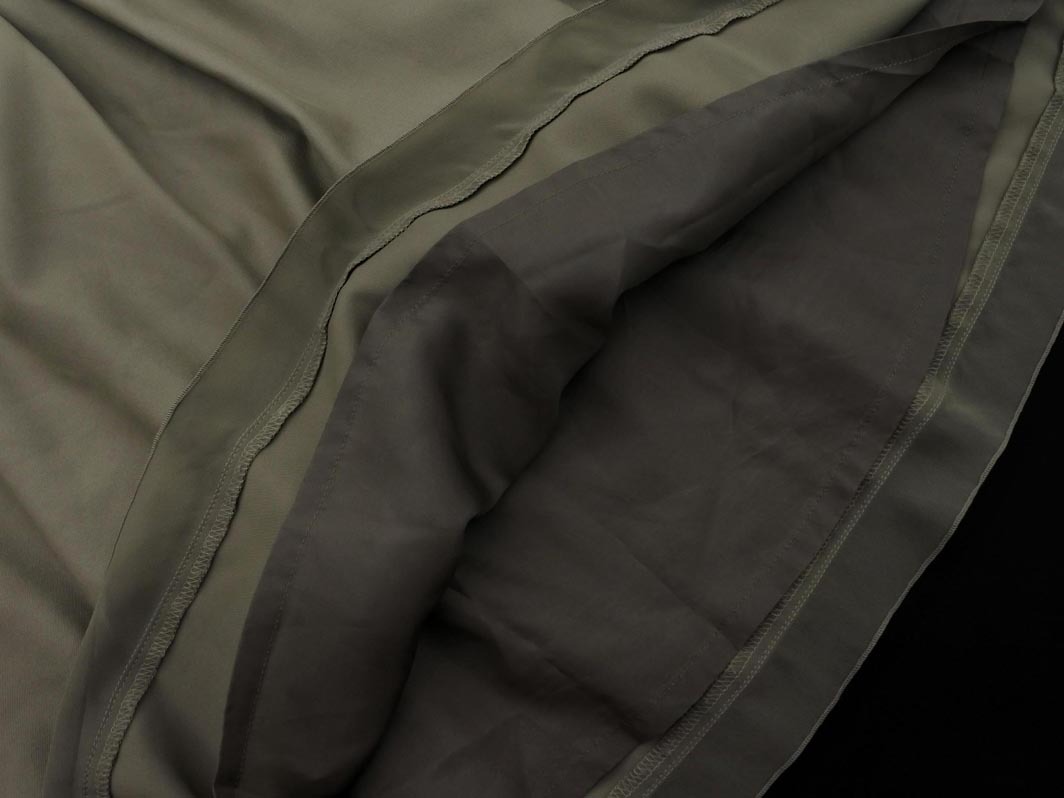 ネコポスOK NATURAL BEAUTY ナチュラルビューティー タック スカート size38/グレージュ ■◇ ☆ fca3 レディース