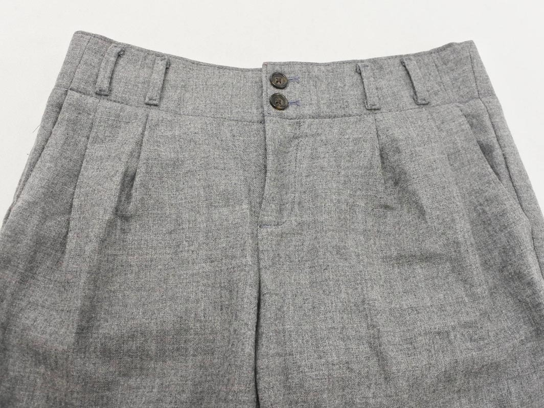 BANANA REPUBLIC バナナリパブリック ウール混 ショート パンツ size0/グレー ◇■ ☆ fca3 レディース