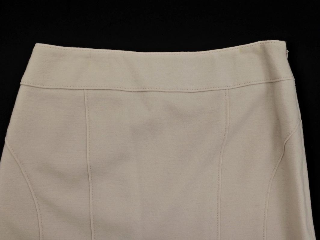  Area Free шерсть 100% A линия юбка-трапеция size38/ бежевый *# * fca4 женский 