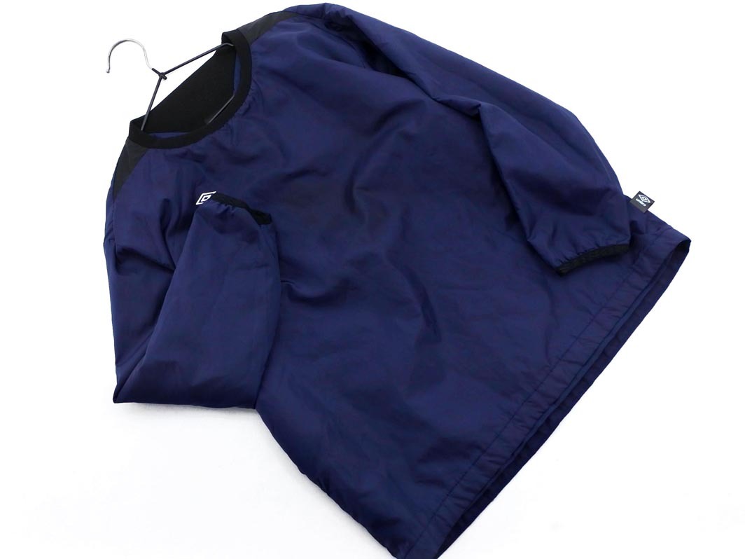 umbro アンブロ 中わた ロゴ ピステ size140cm/紺 ◇■ ☆ fca5