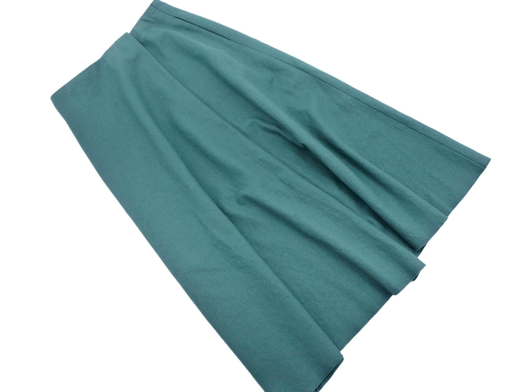 IENA イエナ ウール100% ロング スカート size34/緑 ◇■ ☆ fca5 レディース