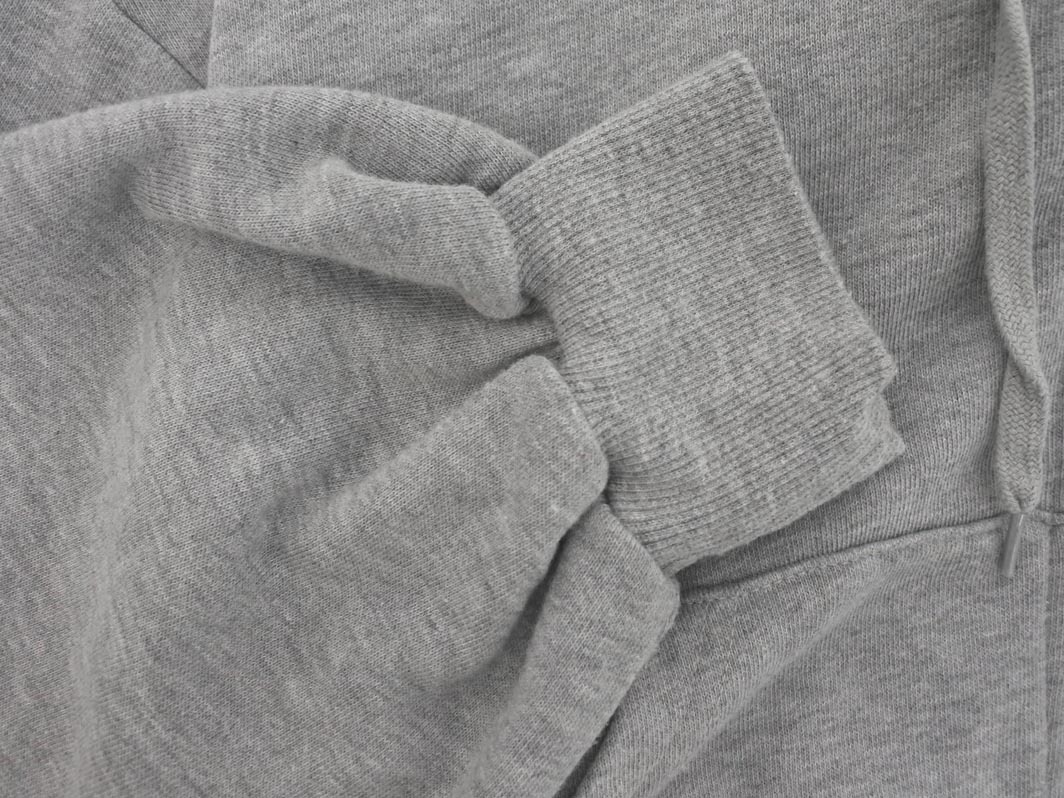 LOVETOXIC ラブトキシック ナルミヤ クロップド ジップアップ パーカー sizeM(150cm）/グレー ◇■ ☆ fca7