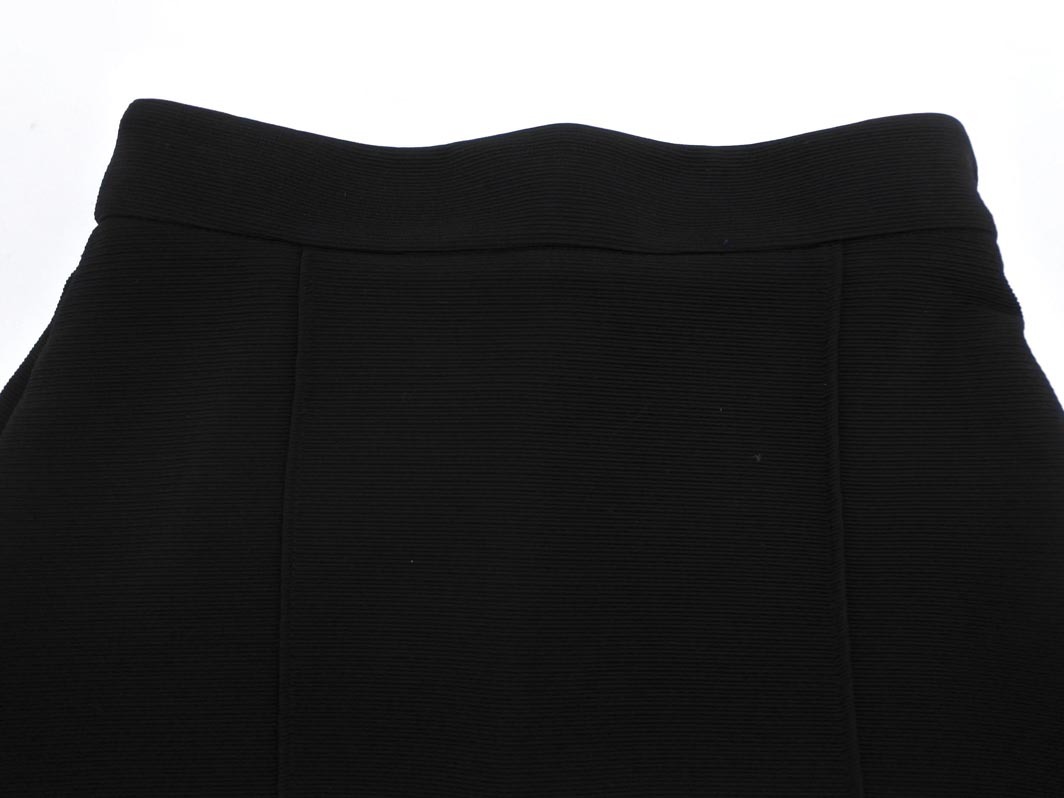 mystic ミスティック Aライン 臺形 スカート size1/黒 ■■ ☆ fcb0 レディース