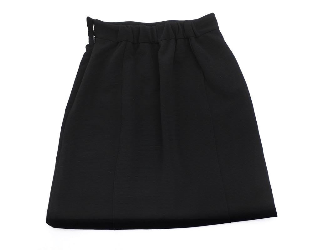 mystic ミスティック Aライン 臺形 スカート size1/黒 ■■ ☆ fcb0 レディース