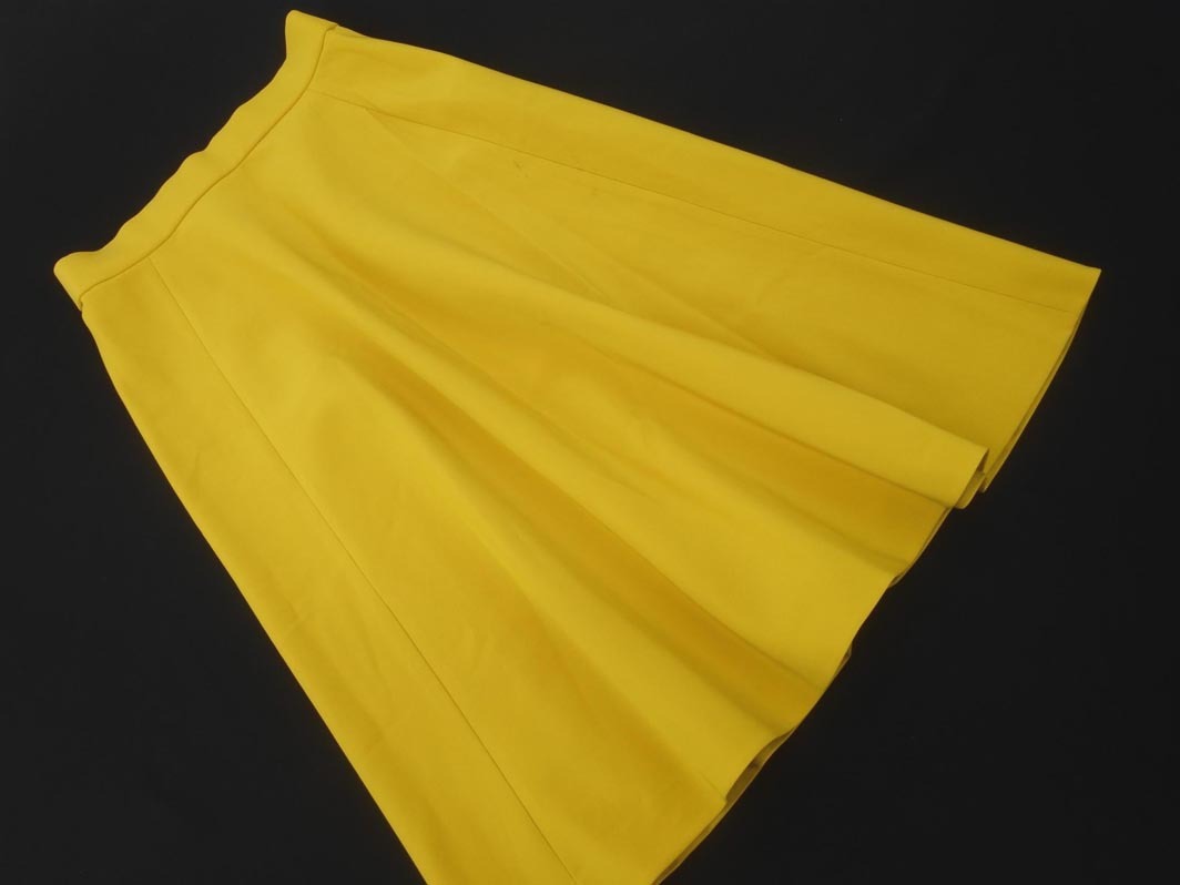 新品 KUMIKYOKU 組曲 大きいサイズ ロング スカート size6/黃 ■◇ ☆ fcb0 レディース