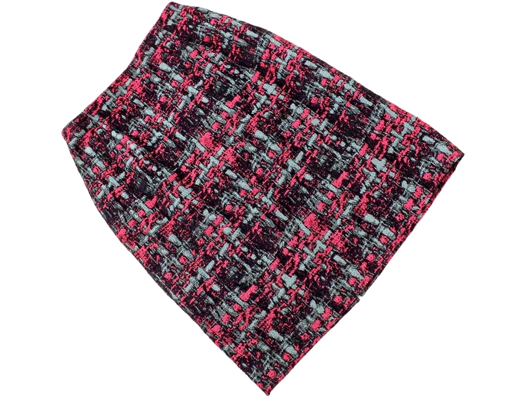 ANAYI Anayi узкая юбка size38/ розовый x темно-синий *# * fcb2 женский 