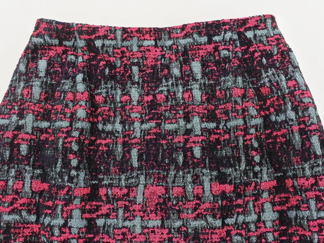 ANAYI Anayi узкая юбка size38/ розовый x темно-синий *# * fcb2 женский 