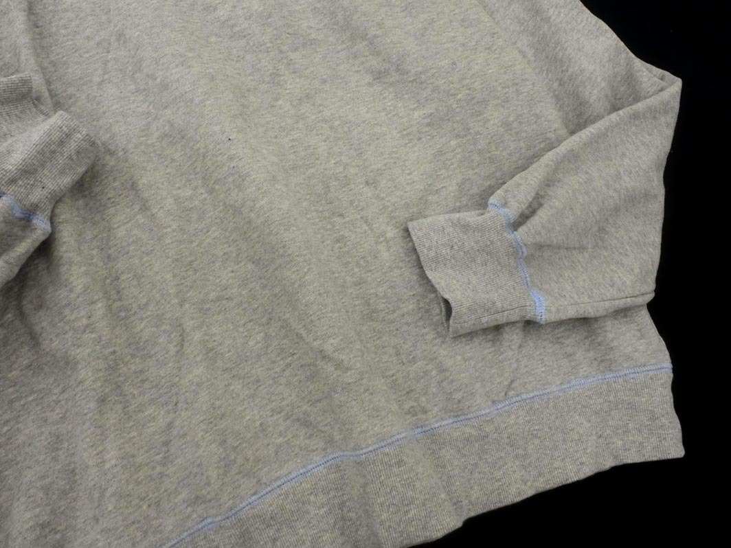w closet ダブルクローゼット ビッグシルエット トレーナー スウェット sizeF/グレー ◇■ ☆ fcb2 レディース