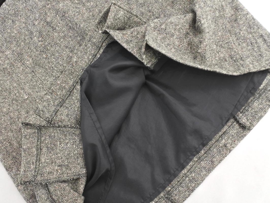 KUMIKYOKU 組曲 ツイード スカート size3/グレー ◇■ ☆ fcb2 レディース