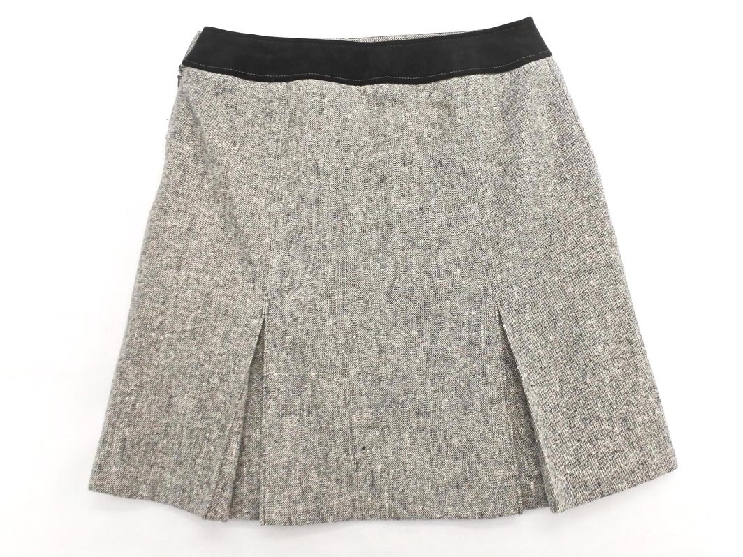 KUMIKYOKU 組曲 ツイード スカート size3/グレー ◇■ ☆ fcb2 レディース