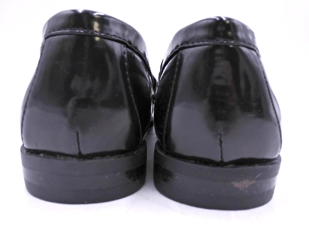 COLE HAAN コールハーン レザー ローファー シューズ size33.5ｃｍ（19ｃｍくらい）/黒 ■■ ☆ fcb4