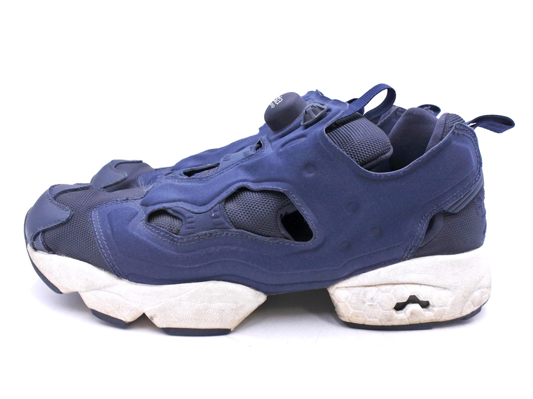 Reebok リーボック インスタポンプ フューリー スニーカー size26.5ｃｍ/濃紺 ■■ ☆ fcb4 メンズ