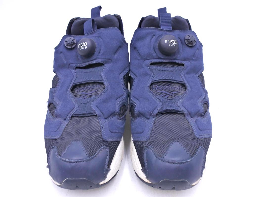 Reebok リーボック インスタポンプ フューリー スニーカー size26.5ｃｍ/濃紺 ■■ ☆ fcb4 メンズ