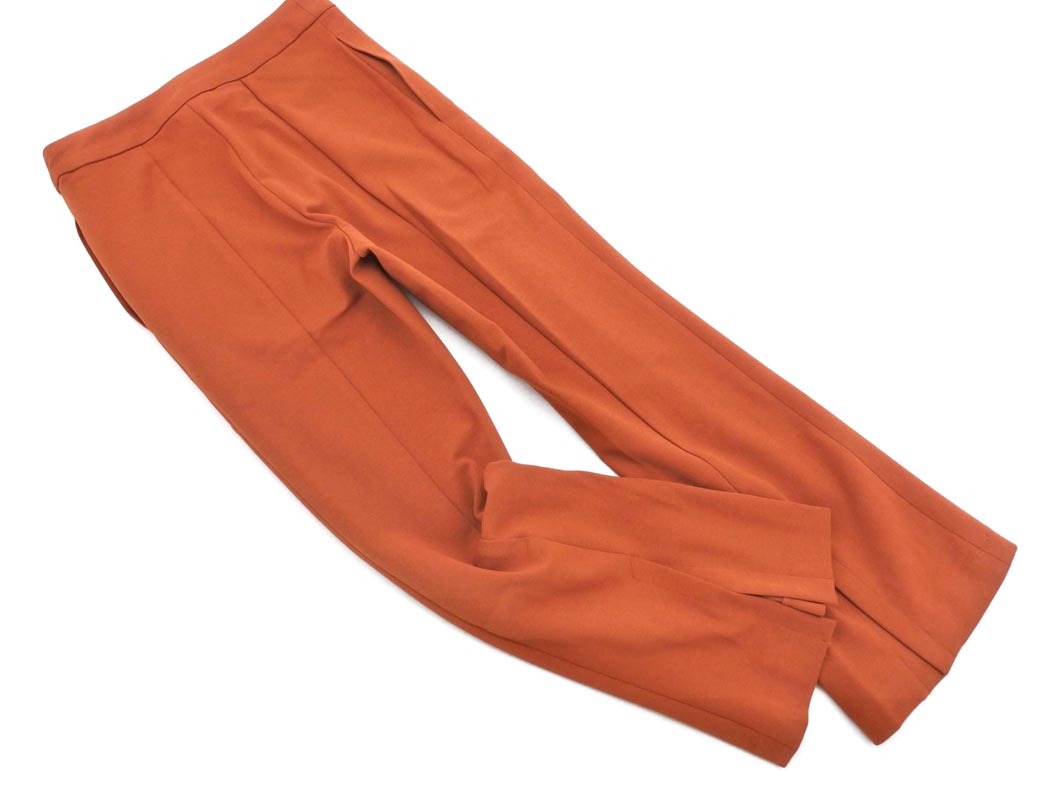 COMME CA MODELS コムサモデルズ フレア パンツ size7/茶 ◇■ ☆ fcb7 レディース