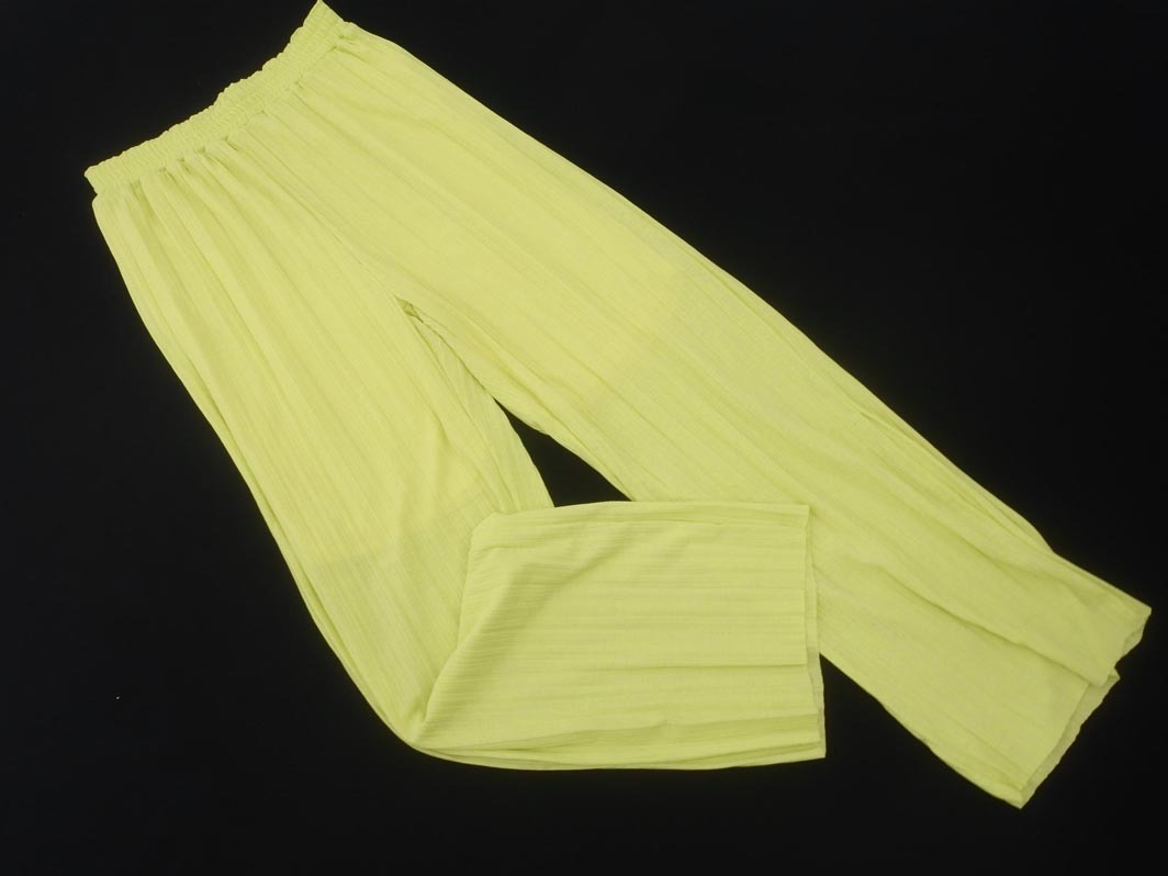 Droite lautreamont ドロワット ロートレアモン ワイド パンツ size1/黃 ■◇ ☆ fcb9 レディース