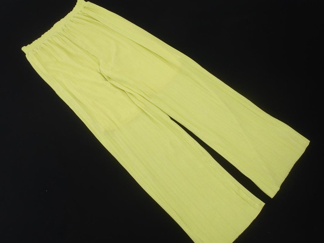 Droite lautreamont ドロワット ロートレアモン ワイド パンツ size1/黃 ■◇ ☆ fcb9 レディース