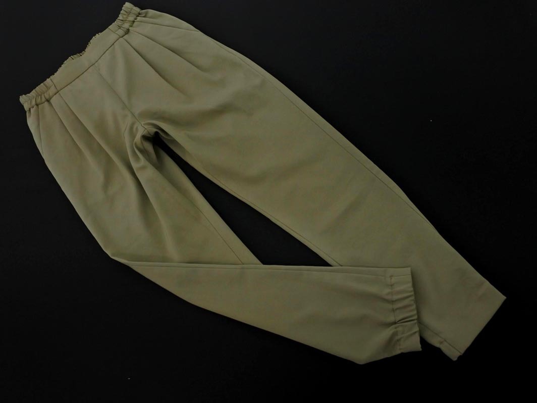 ROPE ロペ ウエストゴム クロップド パンツ size34/カーキ ■◇ ☆ fcb9 レディース
