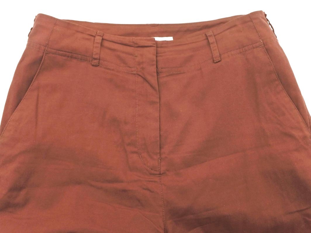 NATURAL BEAUTY BASIC ナチュラルビューティーベーシック ワイド パンツ sizeL/茶 ■◇ ☆ fcc1 レディース
